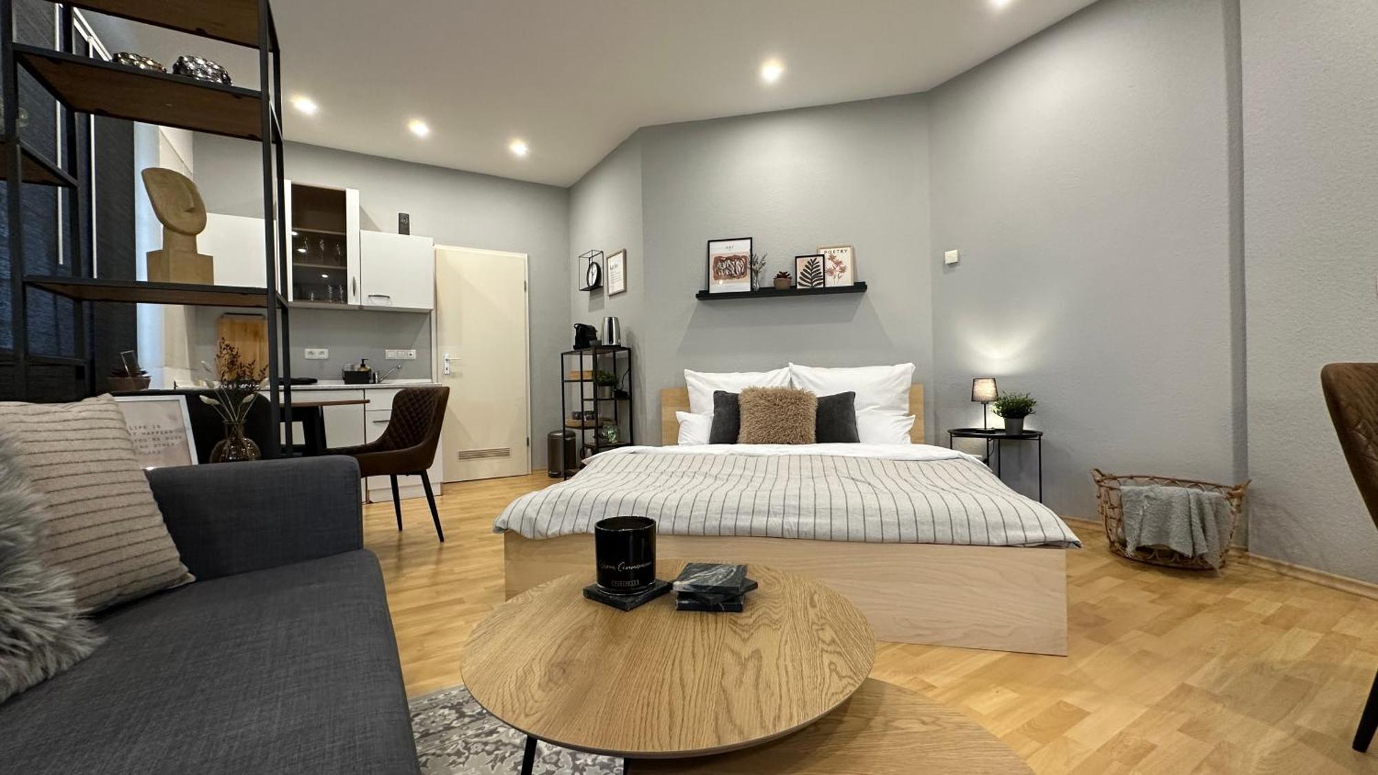 Apartment Bellahomes Apartments, Ground Floor, Aircondition, Private Parking, Airport 30 Min Erlensee